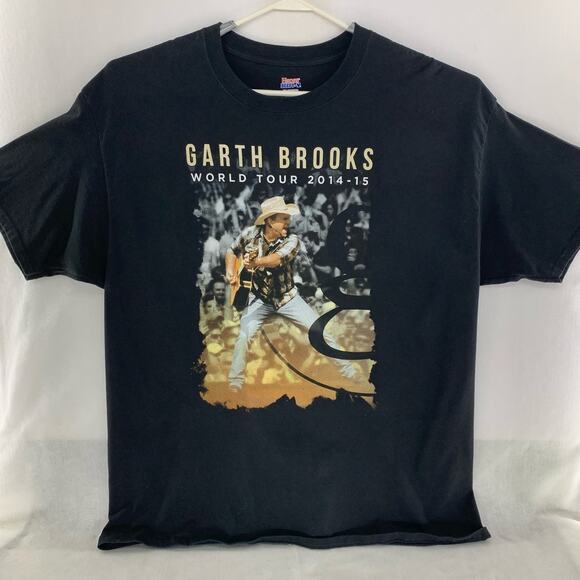 Garth Brooks World Tour 2014 -2015 Concert T-Shirt Size 2XL - Picture 1 of 8